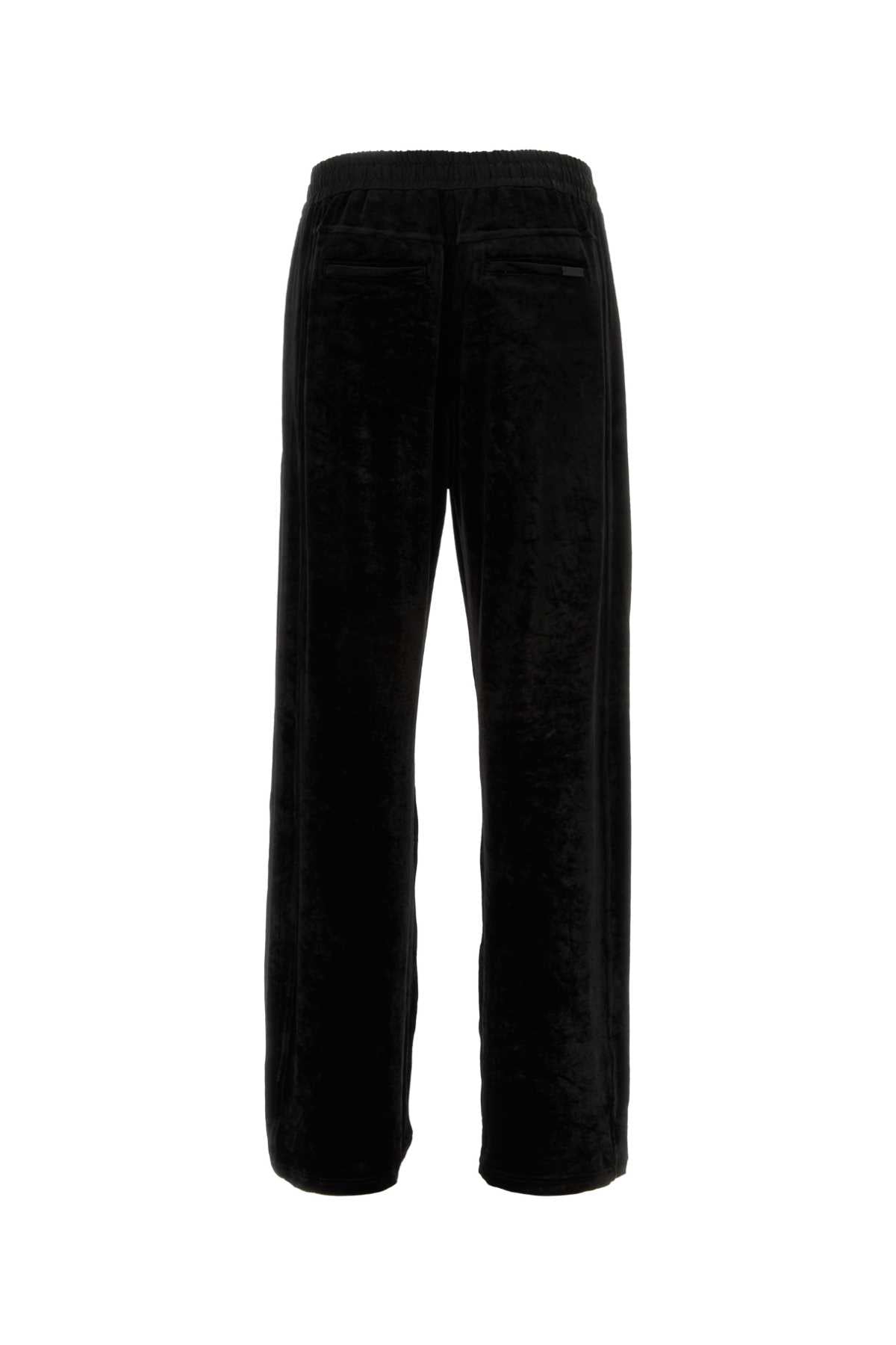 SAINT LAURENT Men's Stretch Chenille Joggers
