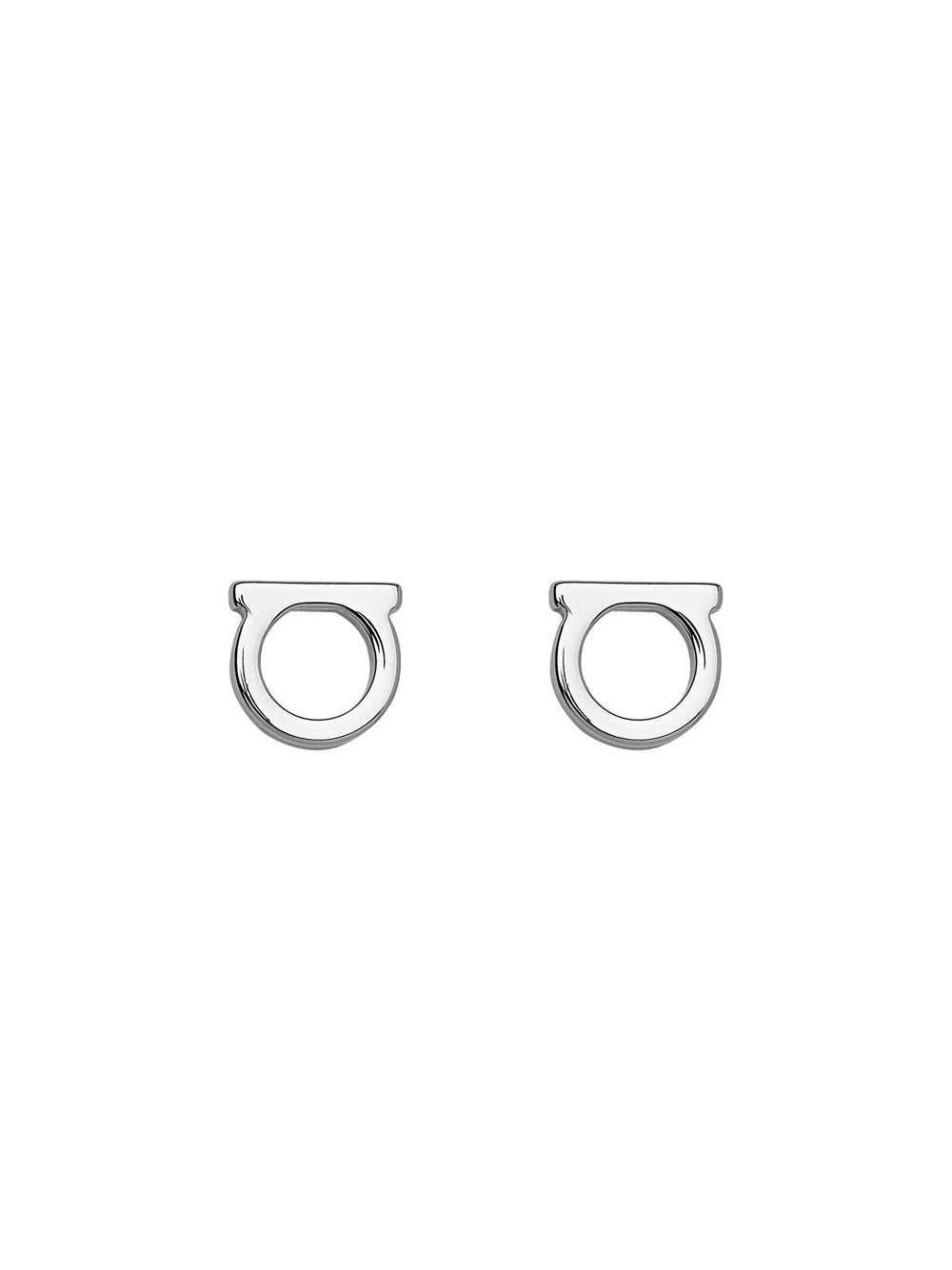 Ferragamo Mini Gancini Hook Earrings