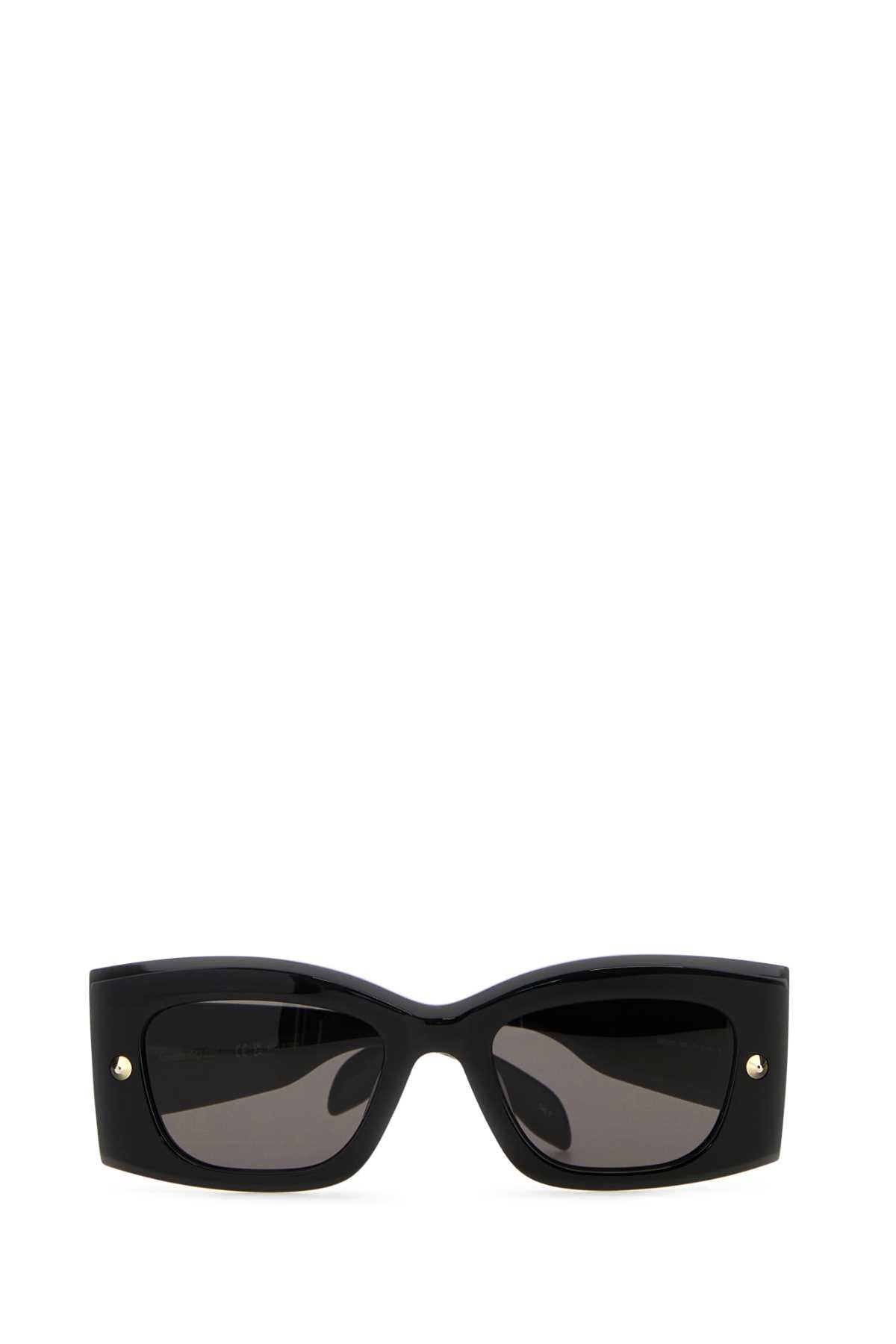 ALEXANDER MCQUEEN Chic Acetate Sunglasses for Women - Fall/Winter 2024