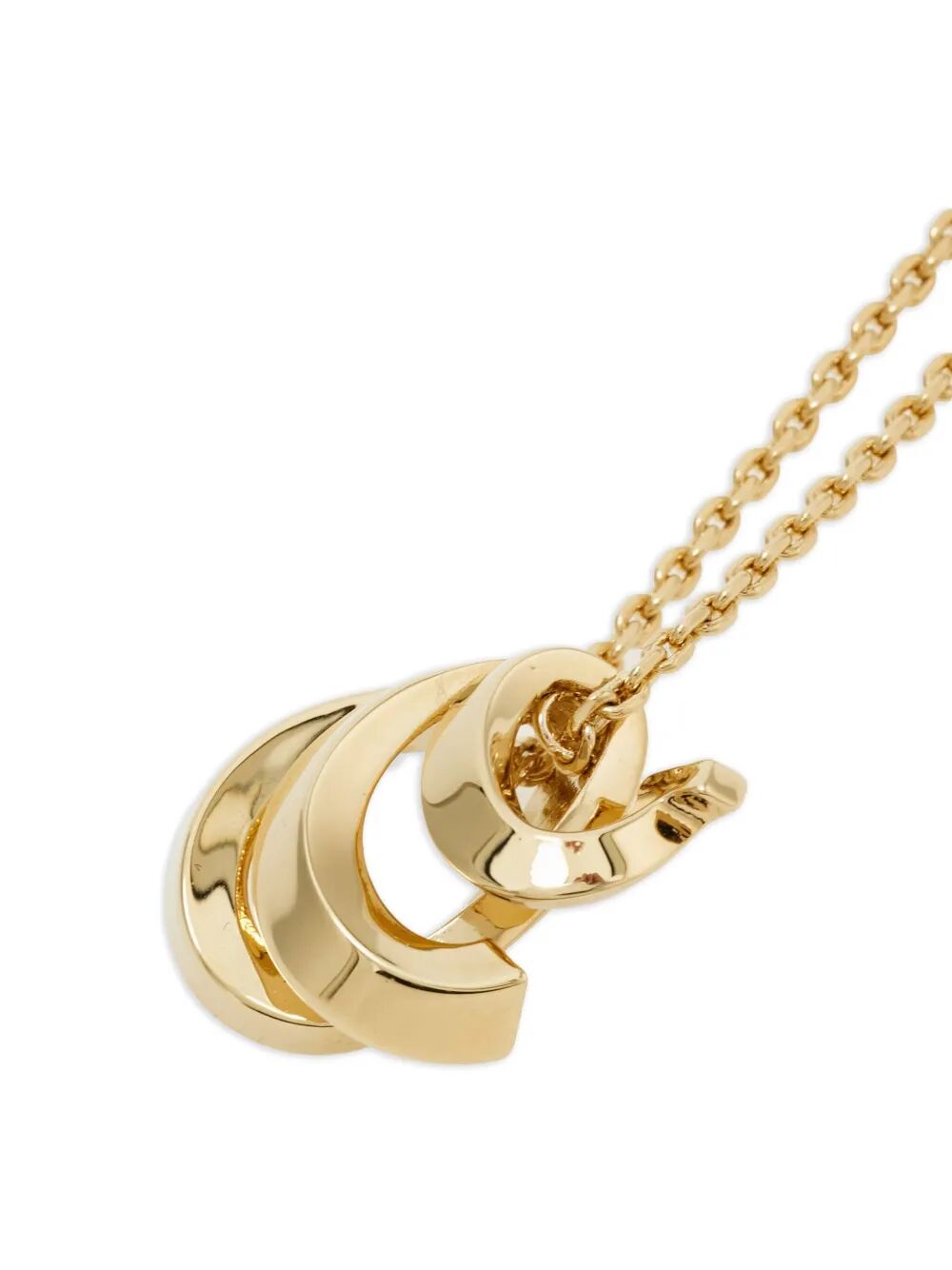 Ferragamo Mini Leaf Charm Necklace