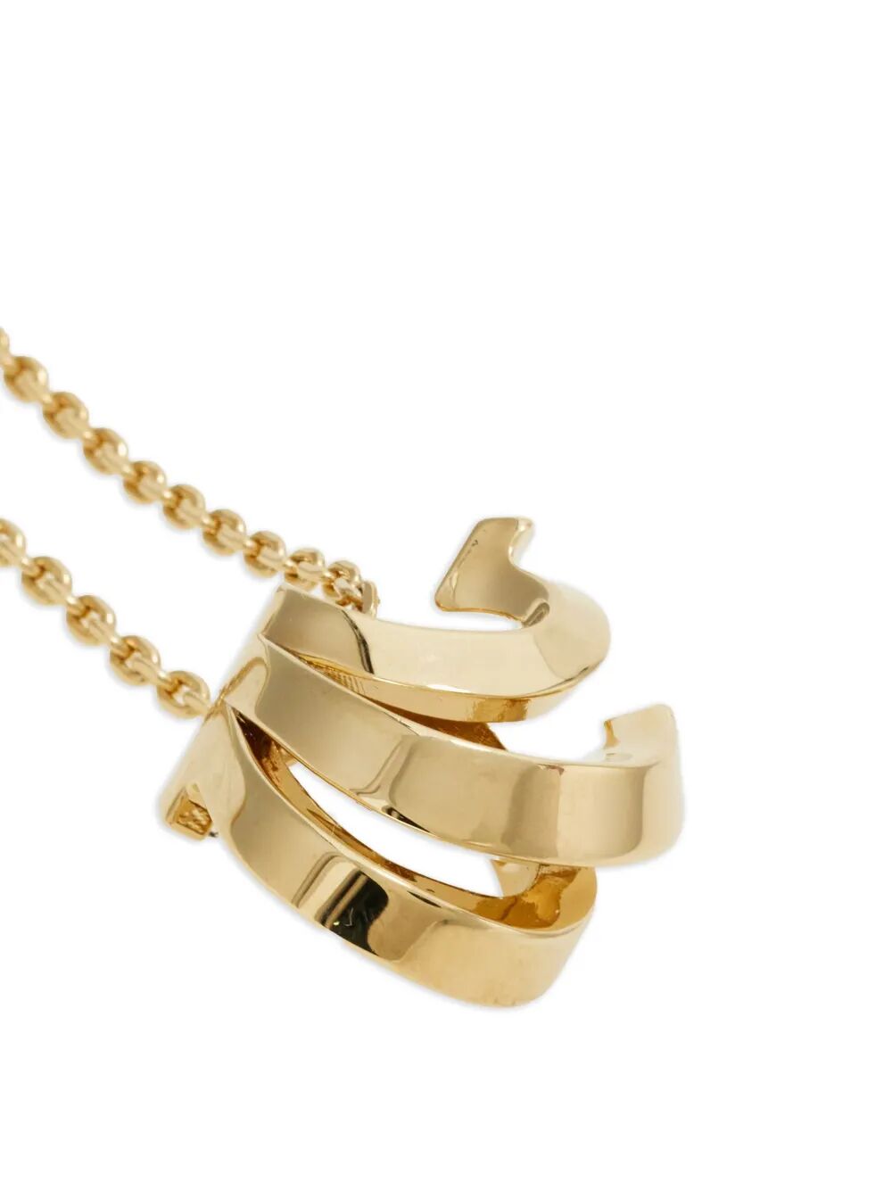 Ferragamo Mini Leaf Charm Necklace