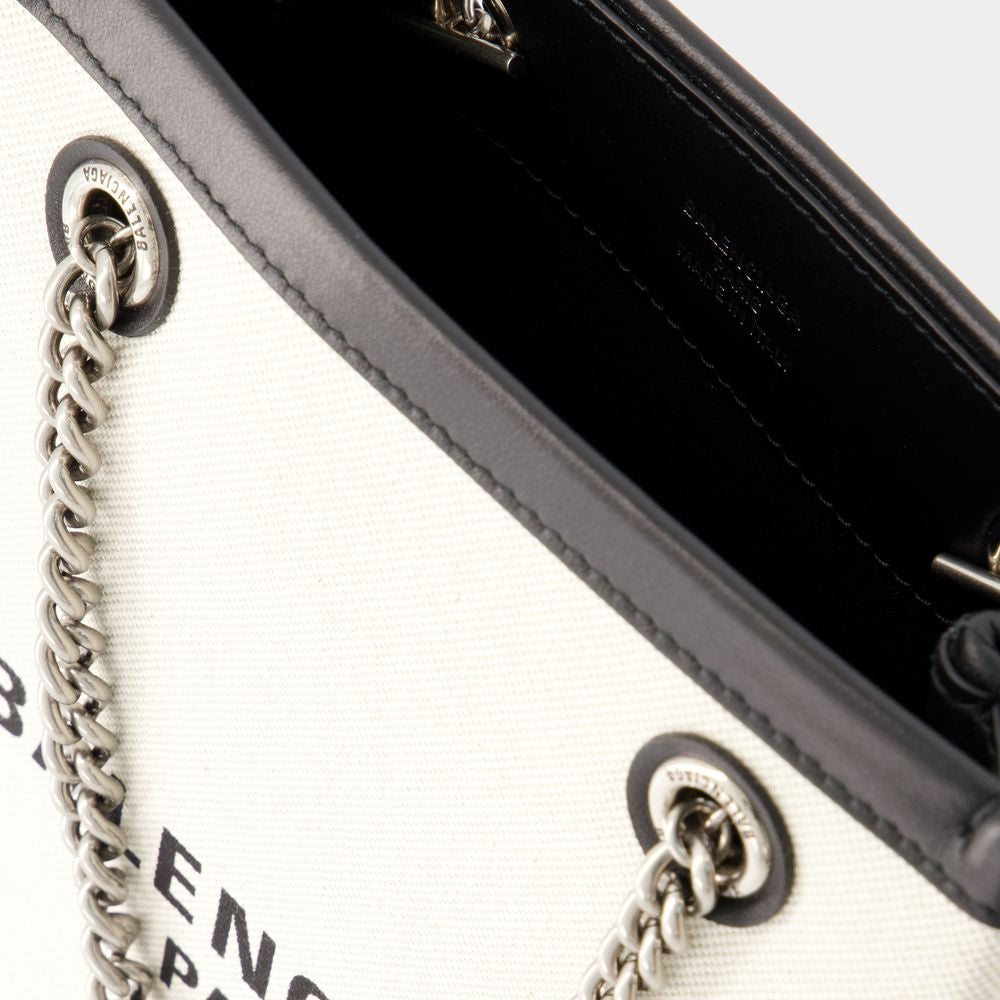 BALENCIAGA Canvas Duty Free Handbag