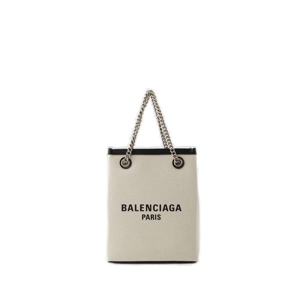 BALENCIAGA Canvas Duty Free Handbag