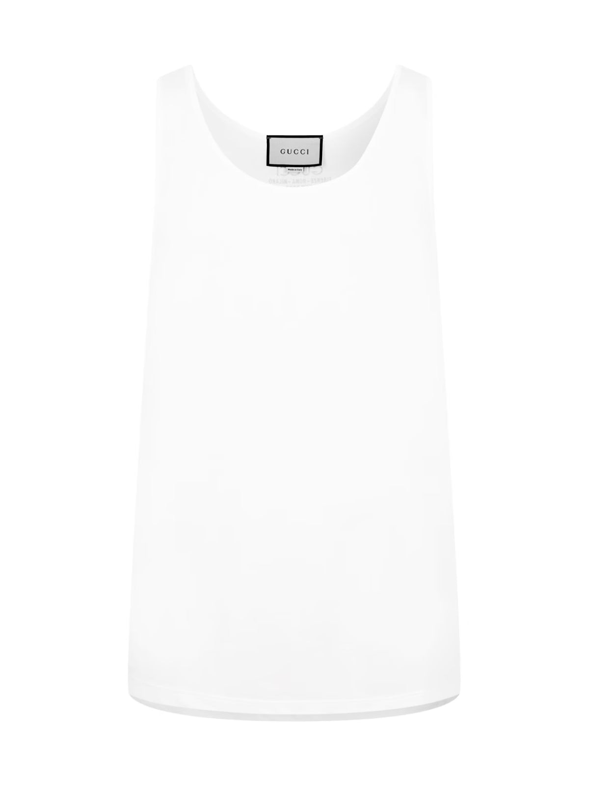 GUCCI Scoop-Neck Logo Tank Top for Men