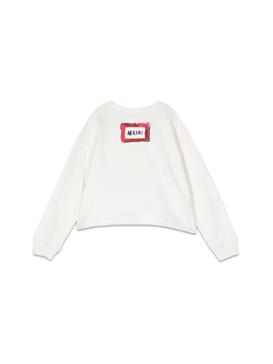 MARNI Mini Cozy Sweatshirt for Girls - SS23 Collection