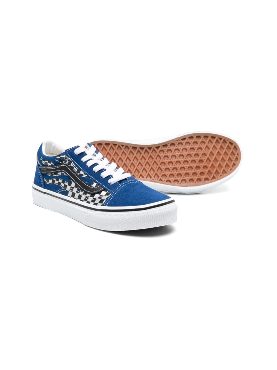 VANS Mini Reflective Check Old Skool Sneakers