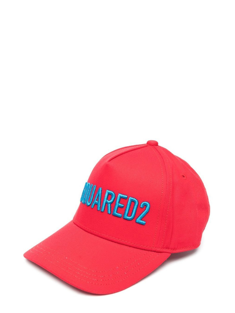 DSQUARED Embroidered Visor Hat for Kids