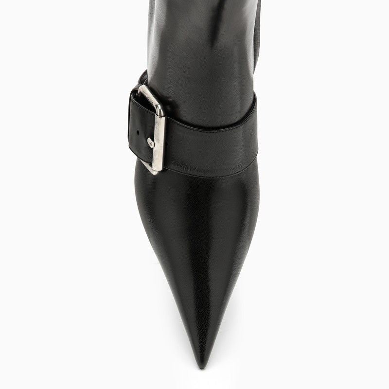 BALENCIAGA Pointy Toe Stiletto Ankle Boots