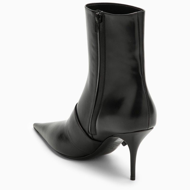 BALENCIAGA Pointy Toe Stiletto Ankle Boots