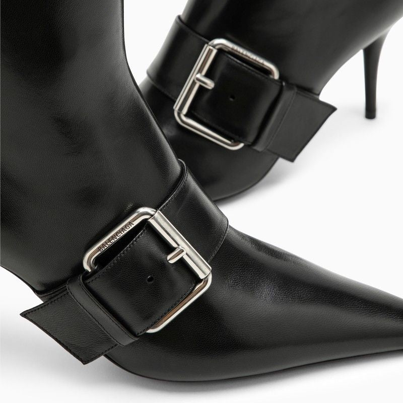 BALENCIAGA Pointy Toe Stiletto Ankle Boots