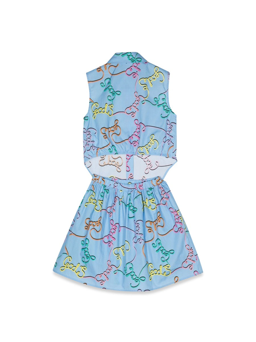 GCDS Girls' Mini Blouse and Skirt Set - Spring/Summer Collection