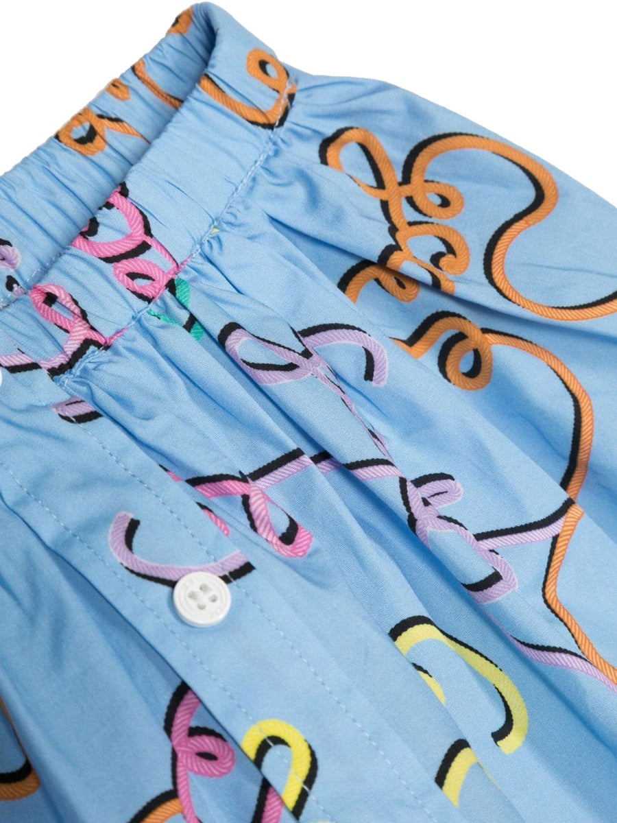 GCDS Girls' Mini Blouse and Skirt Set - Spring/Summer Collection