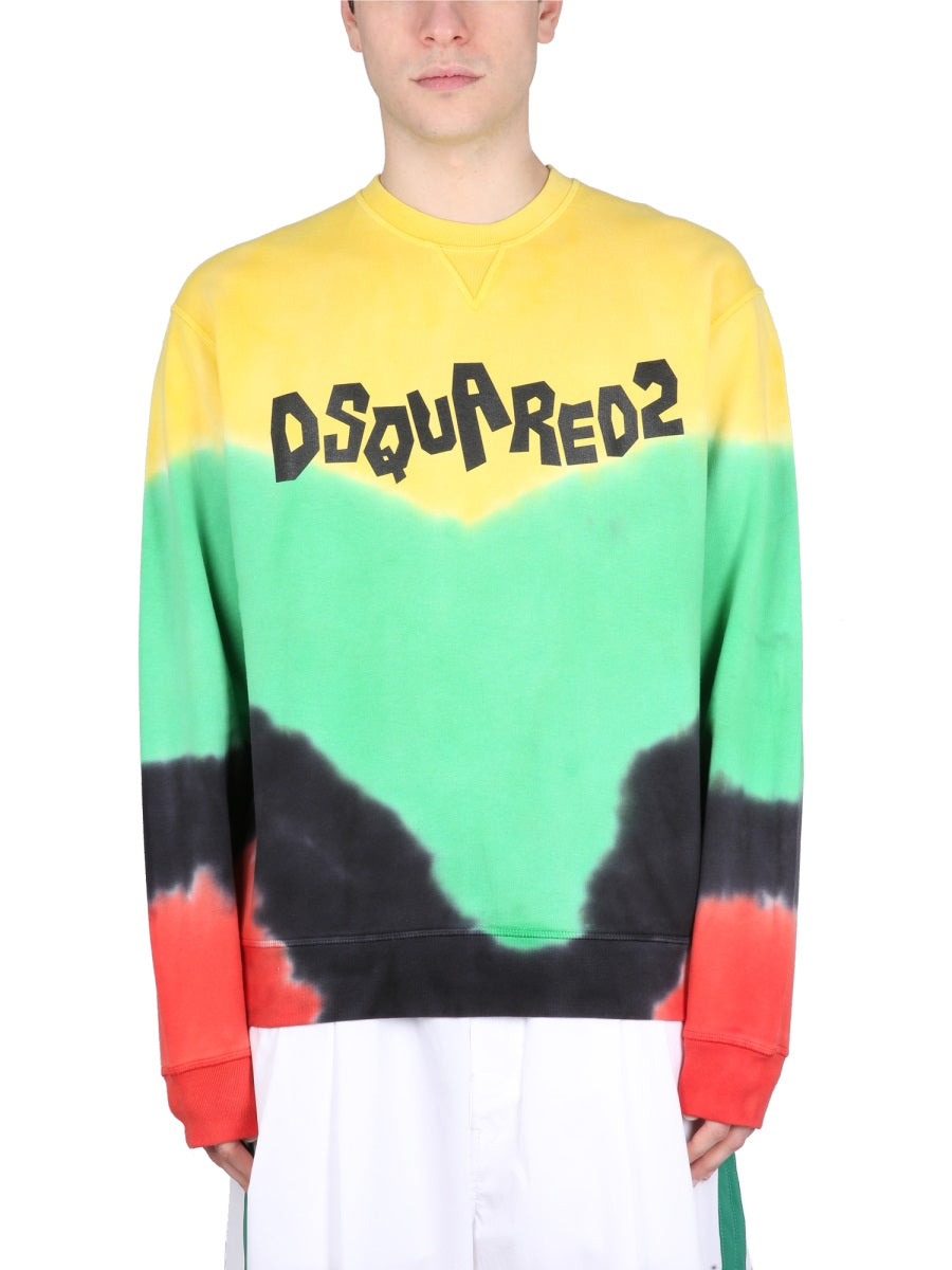 DSQUARED Regular Cool Fit Sweatshirt for Men - SS23