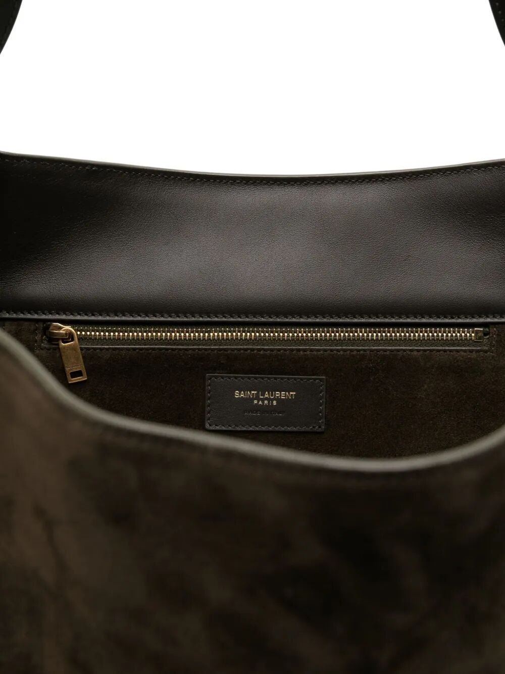 SAINT LAURENT Tote Handbag with Logo Plaque