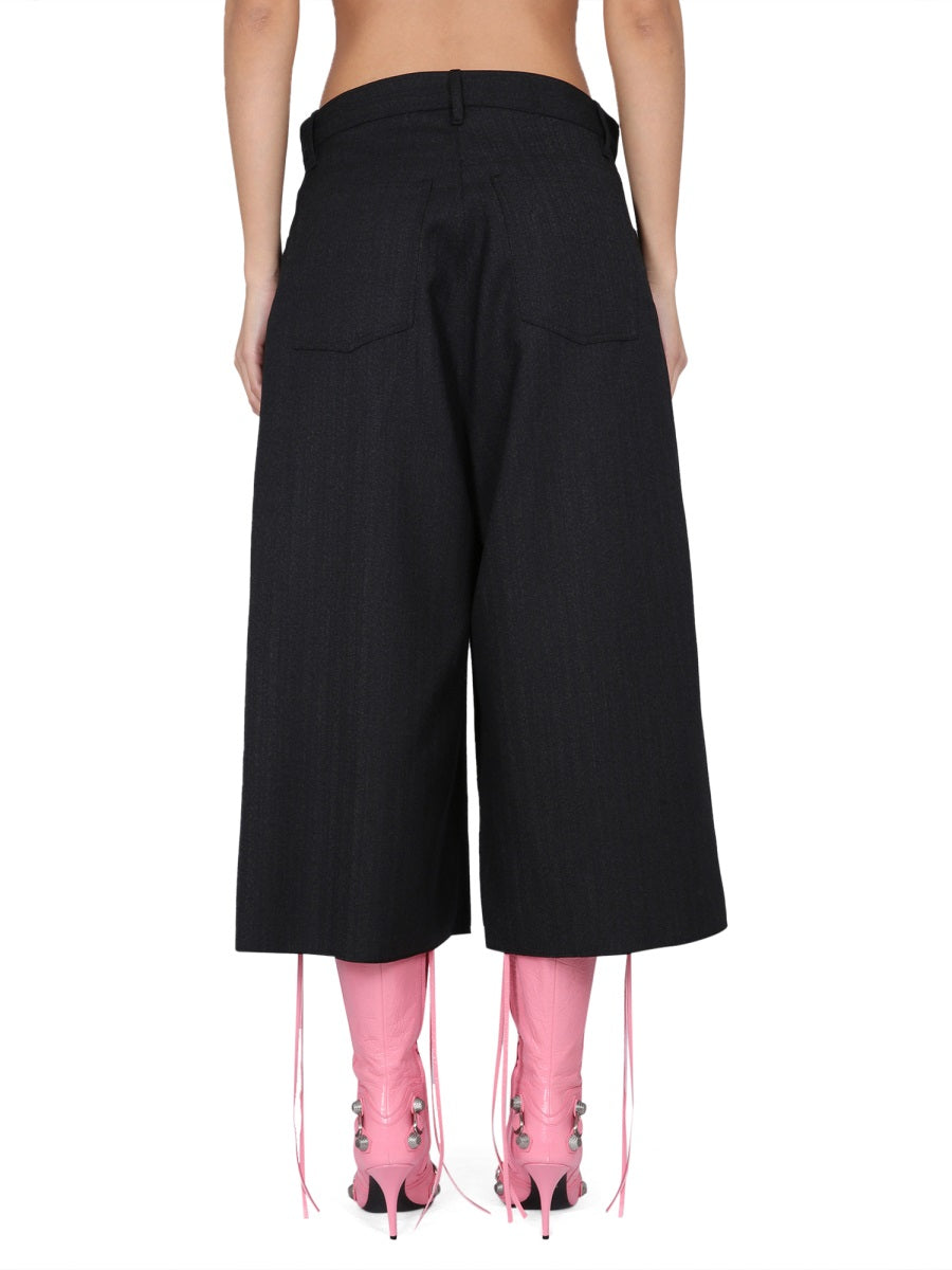 BALENCIAGA Loose Fit Mini Shorts for Women