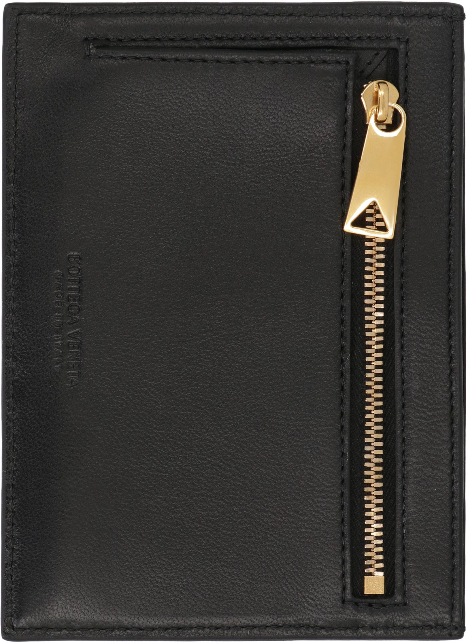 BOTTEGA VENETA Mini Intrecciato Leather Passport Holder