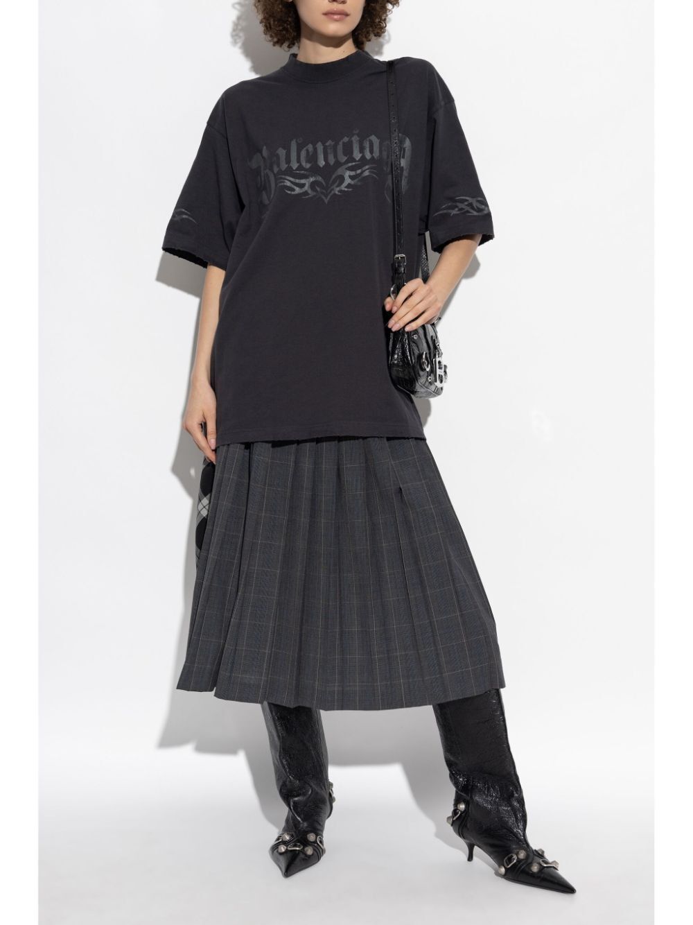 BALENCIAGA Medium Fit Printed Logo T-Shirt