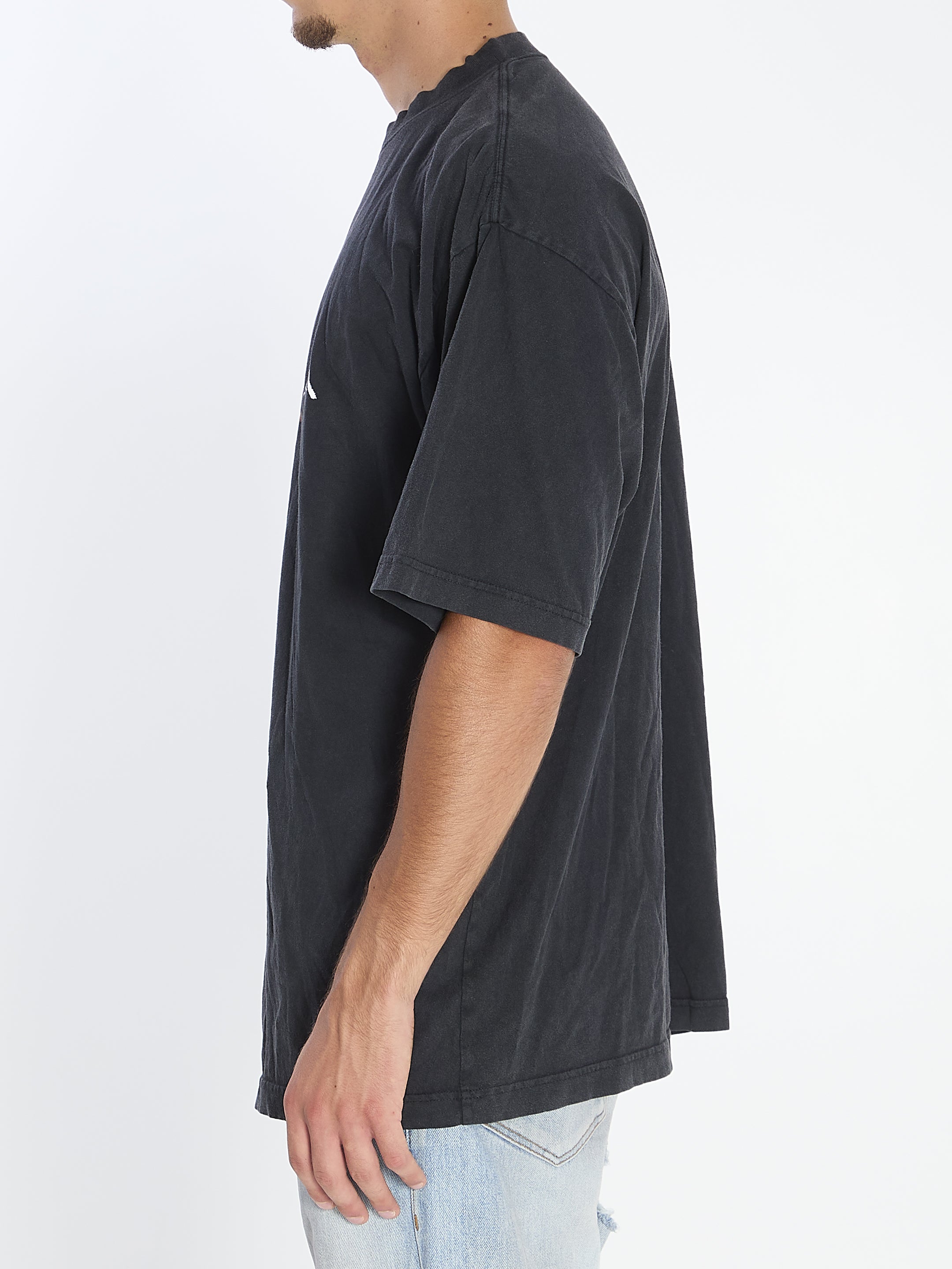 BALENCIAGA Oversized Cotton T-Shirt - Size L