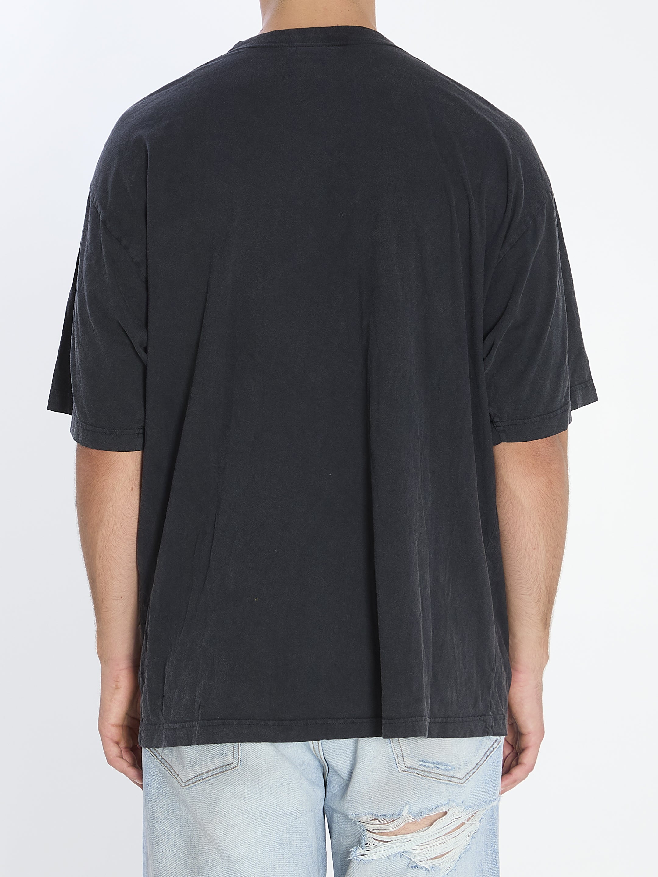BALENCIAGA Oversized Cotton T-Shirt - Size L