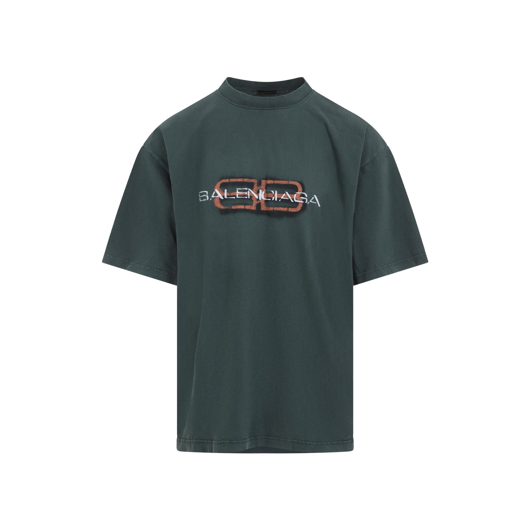 BALENCIAGA Logo-Printed Tee for Men - FW25 Collection