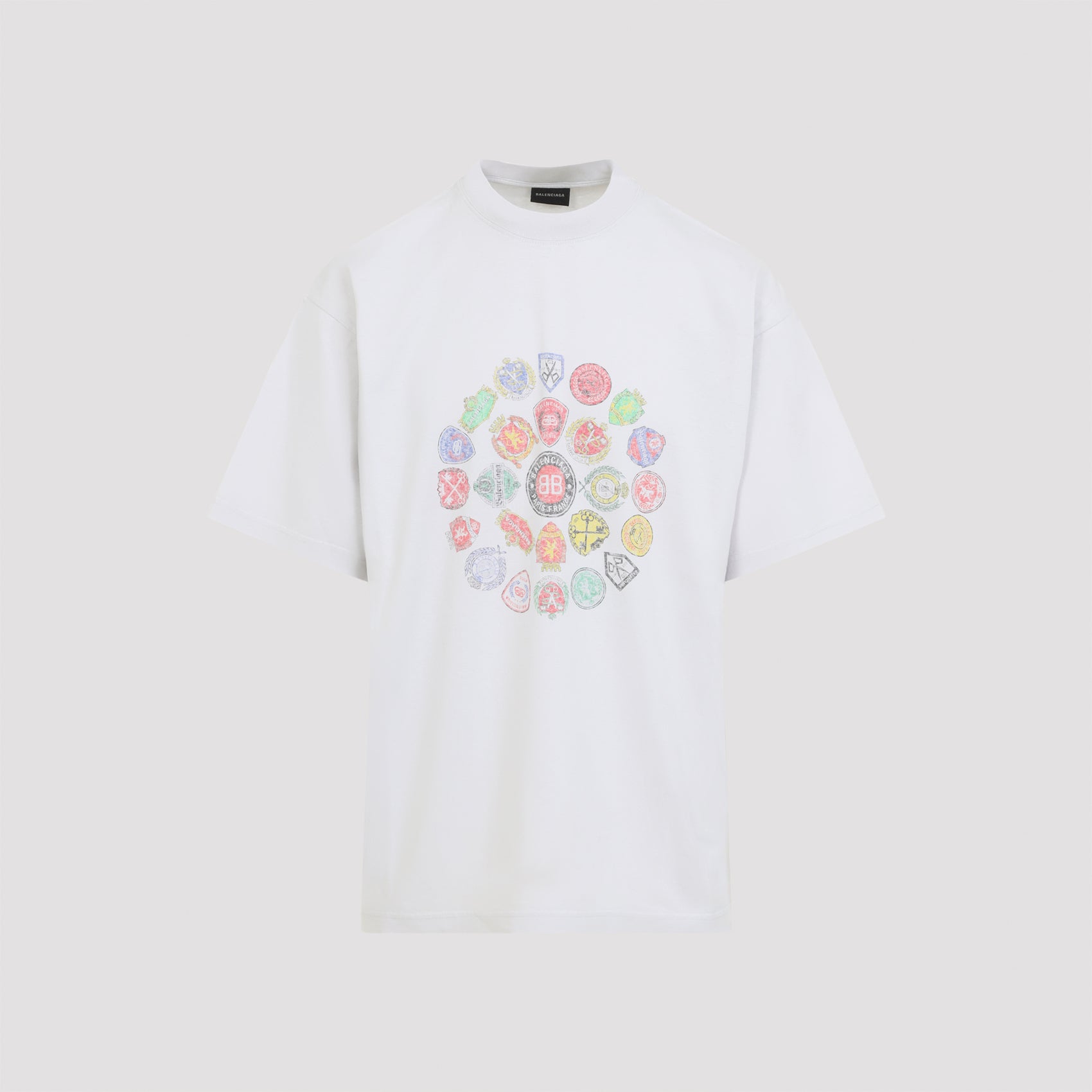 BALENCIAGA Medium Fit Cotton T-Shirt