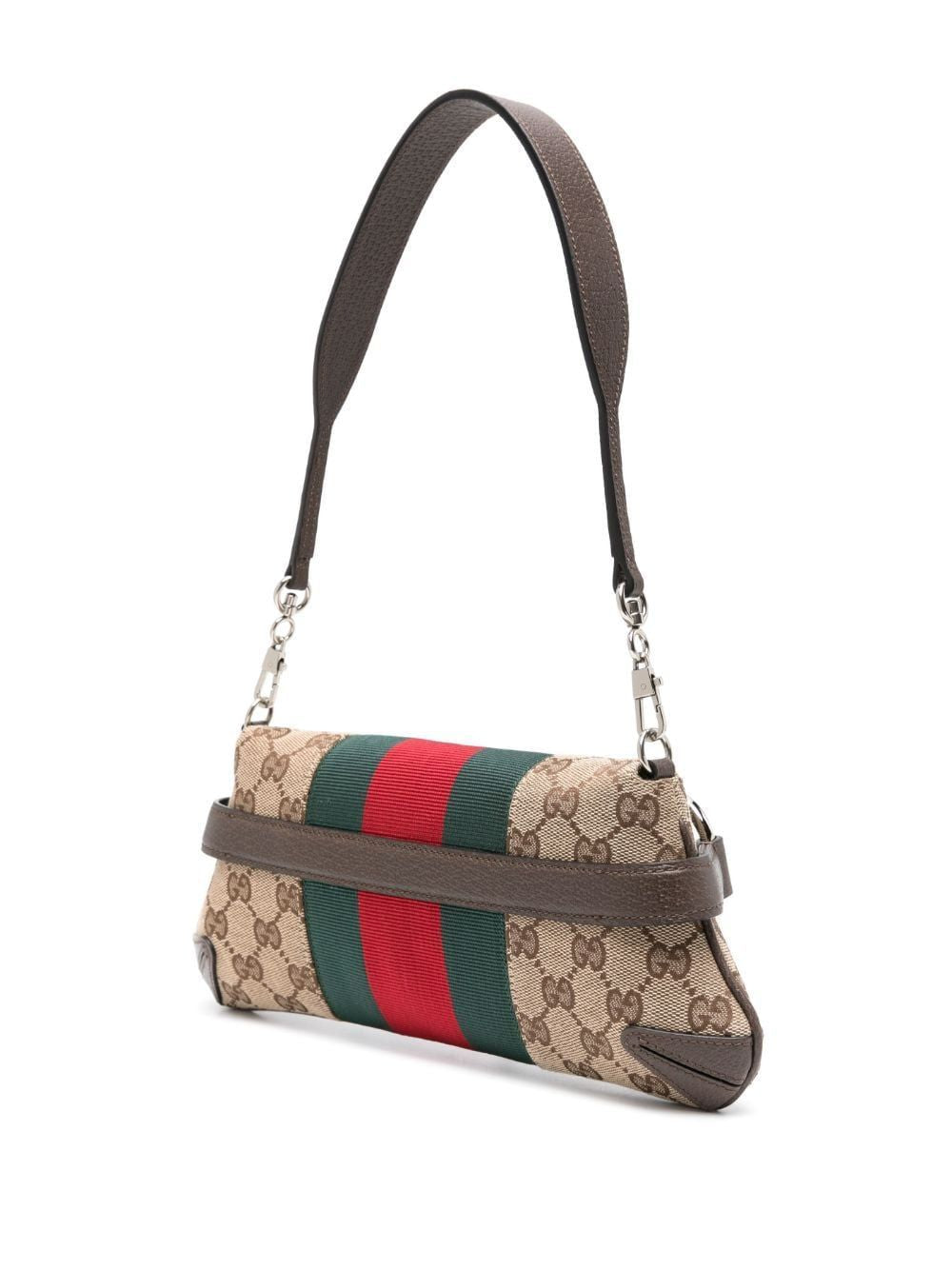 GUCCI Mini Horsebit Chain Shoulder Handbag
