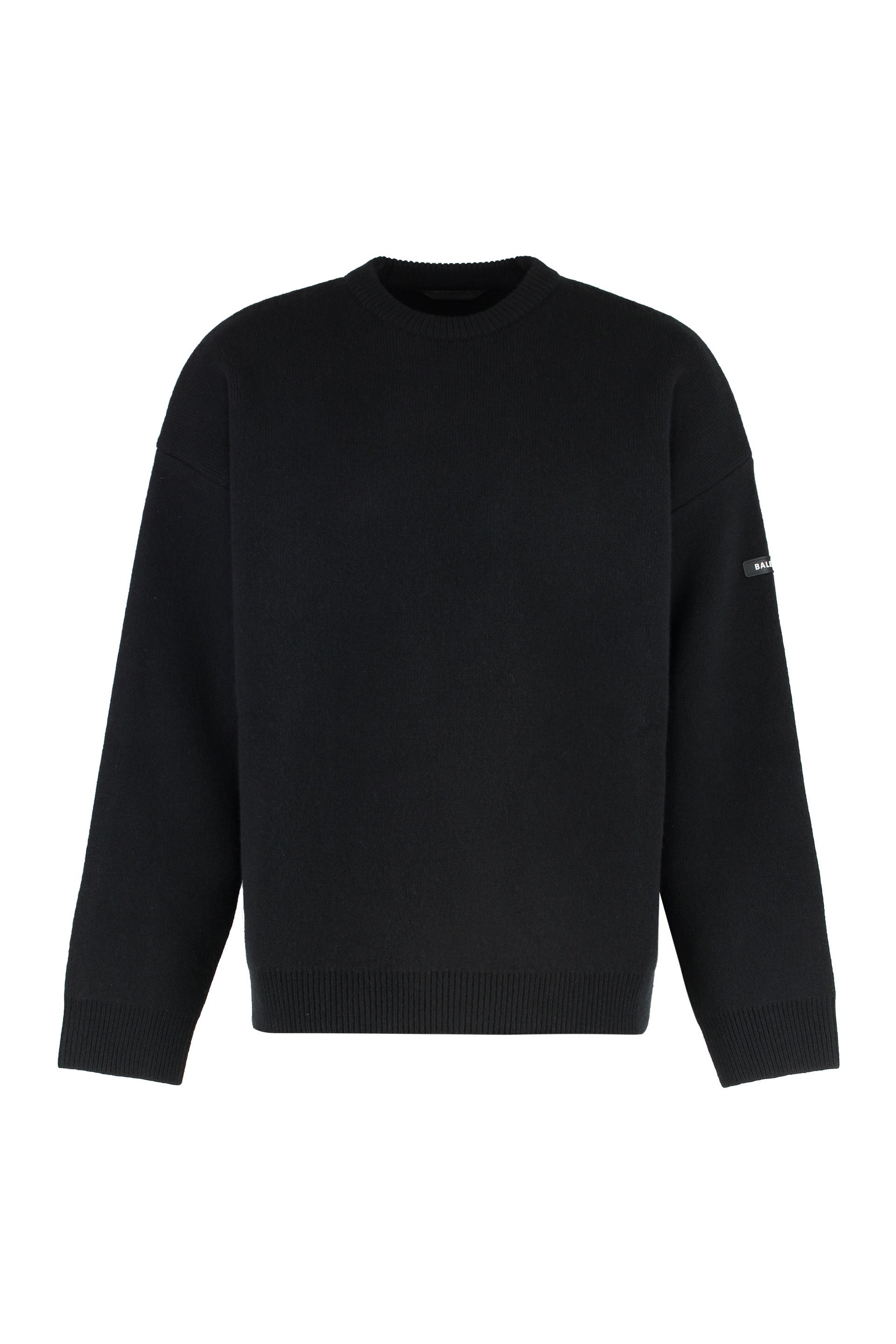 BALENCIAGA Crew-Neck Wool Sweater for Men - FW25