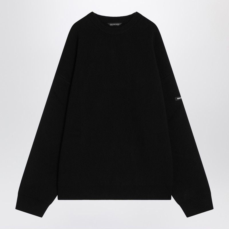 BALENCIAGA Oversized Wool Knit Sweater