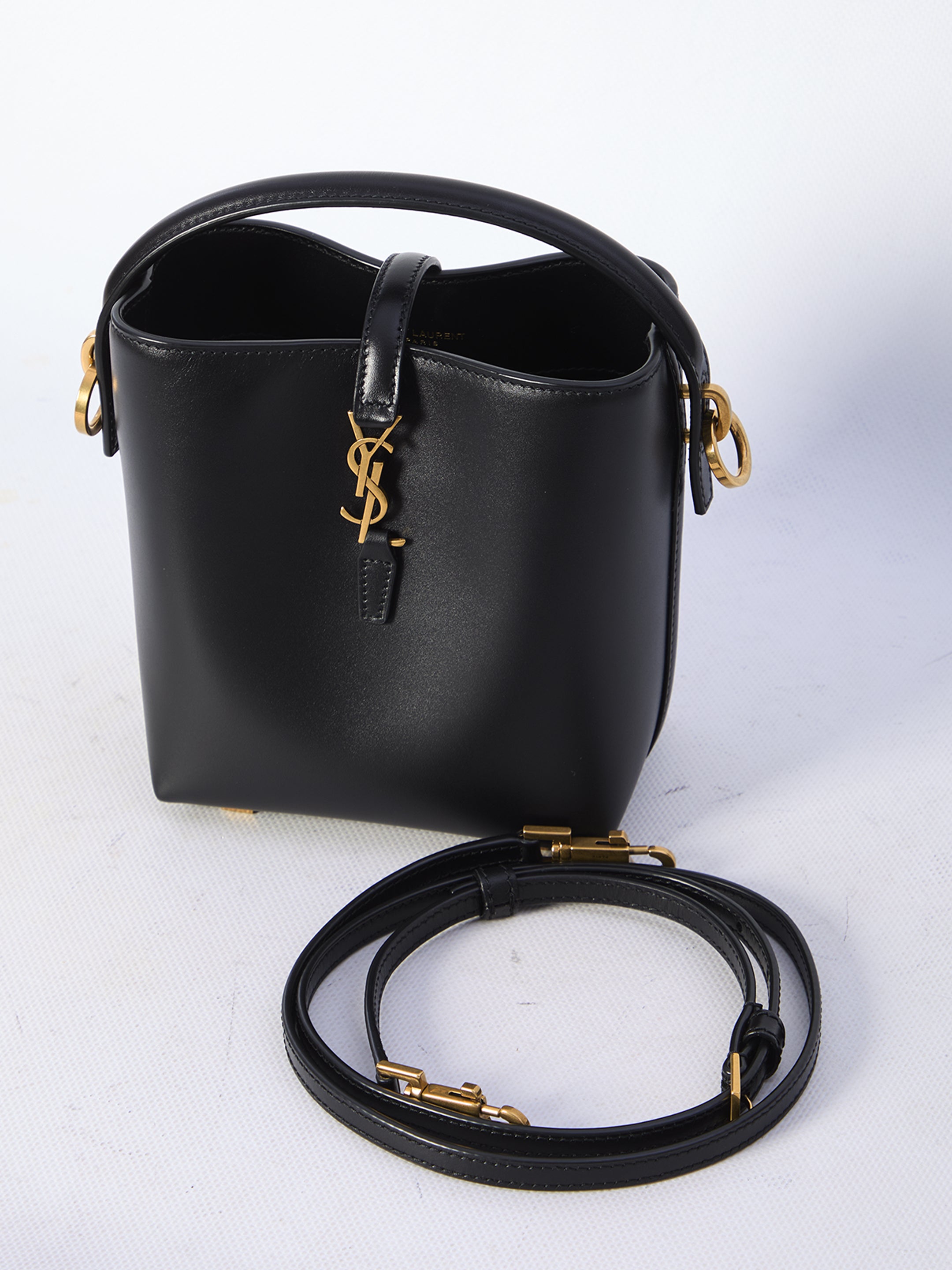 SAINT LAURENT Mini Bucket Handbag