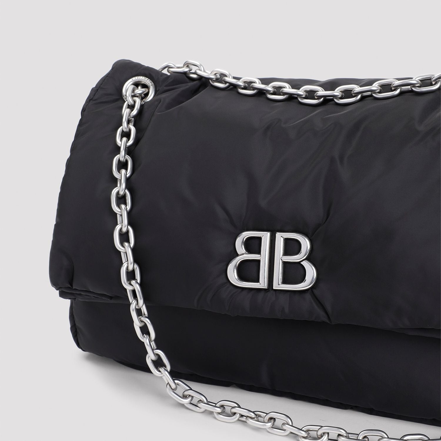 BALENCIAGA Medium Monaco Chain Shoulder Handbag