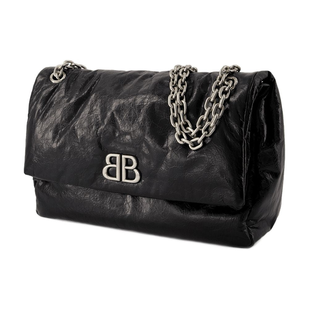 BALENCIAGA Monaco Mini Hobo Handbag