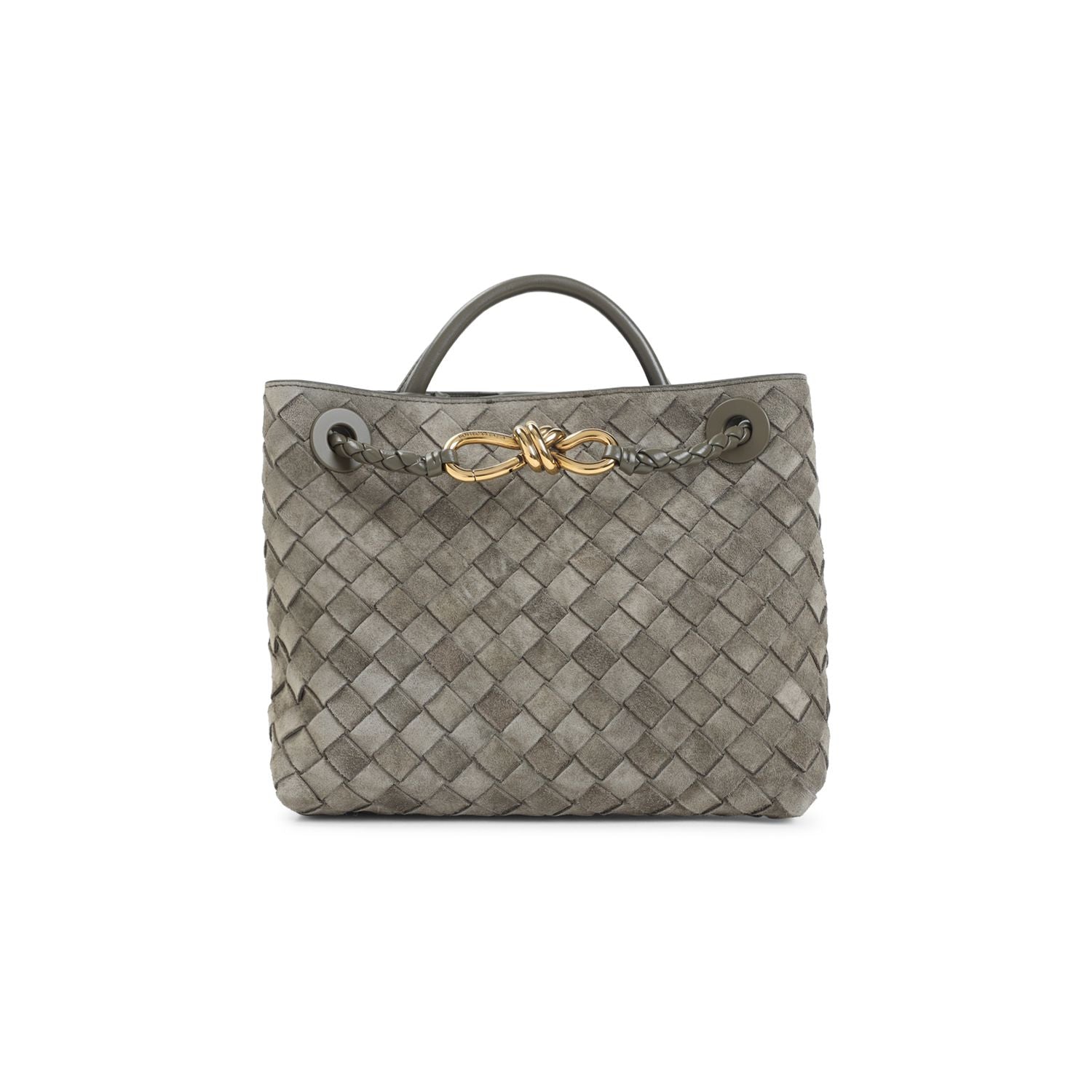 BOTTEGA VENETA Mini Andiamo Handbag with Signature Knot Detail