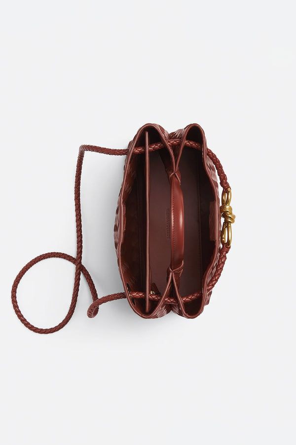 BOTTEGA VENETA Mini Woven Leather Handbag