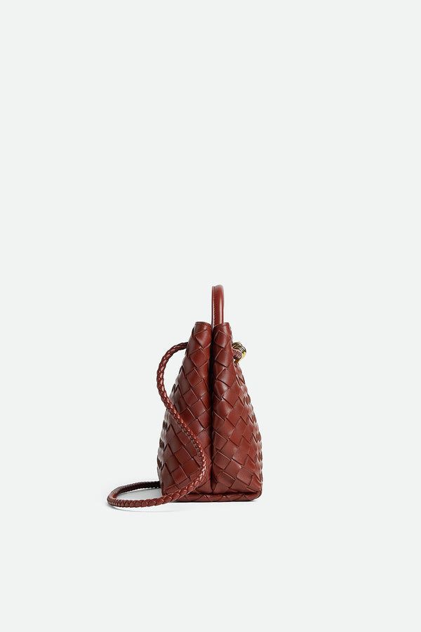 BOTTEGA VENETA Mini Woven Leather Handbag