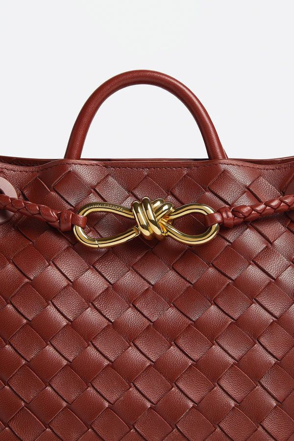 BOTTEGA VENETA Mini Woven Leather Handbag