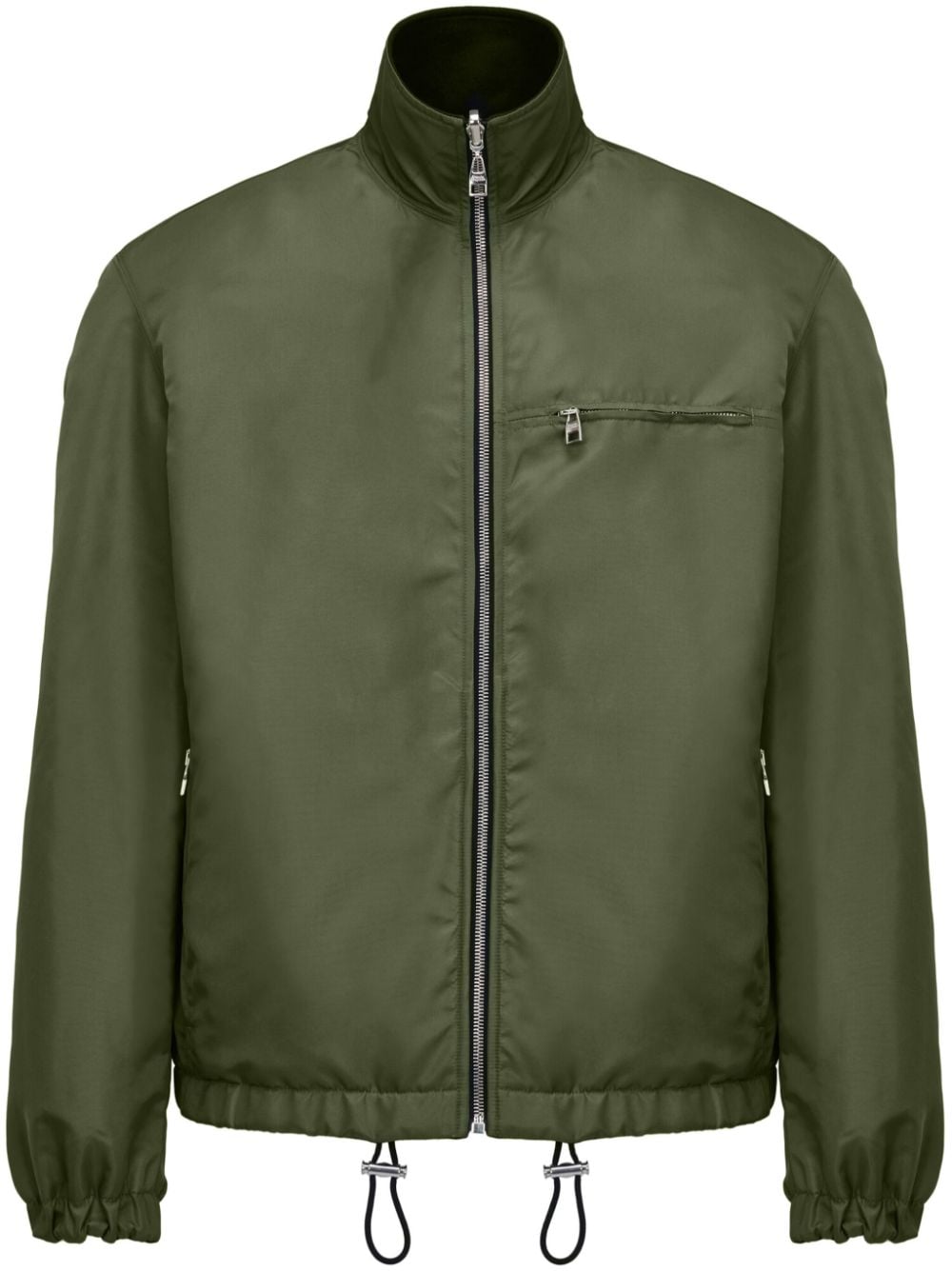 ALEXANDER MCQUEEN Logo Hybrid Cotton Bomber Jacket for Men