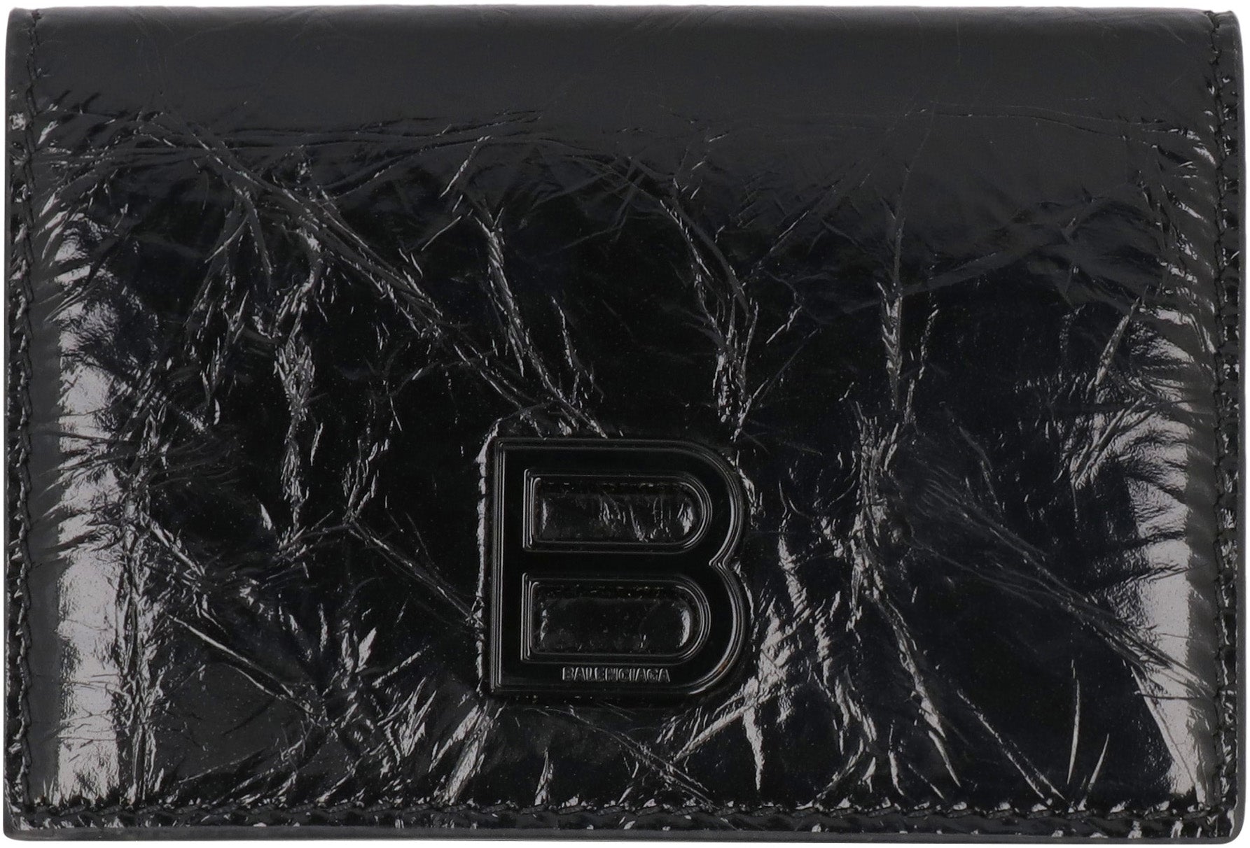 BALENCIAGA Mini Leather Wallet with Coin Pocket