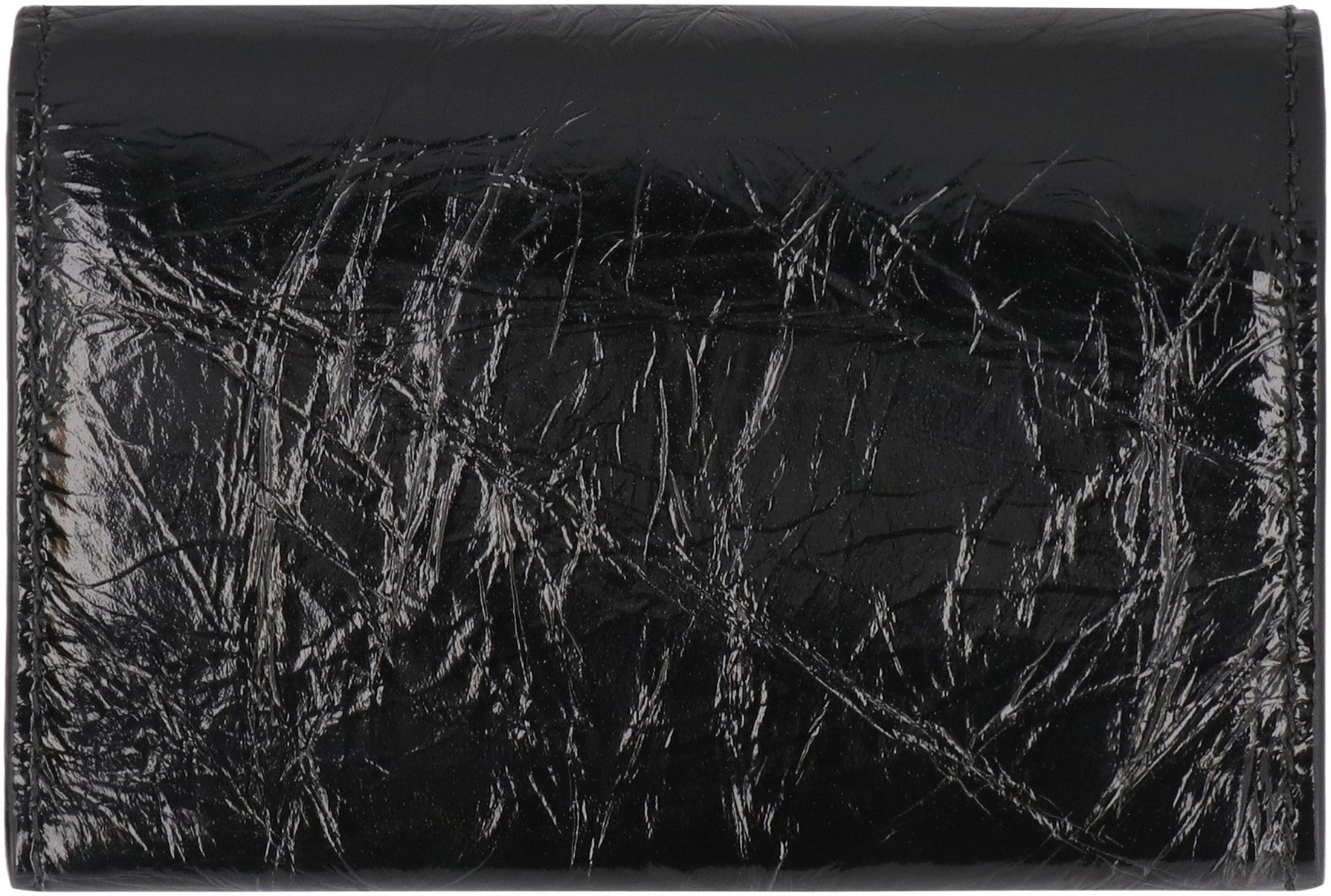 BALENCIAGA Mini Leather Wallet with Coin Pocket