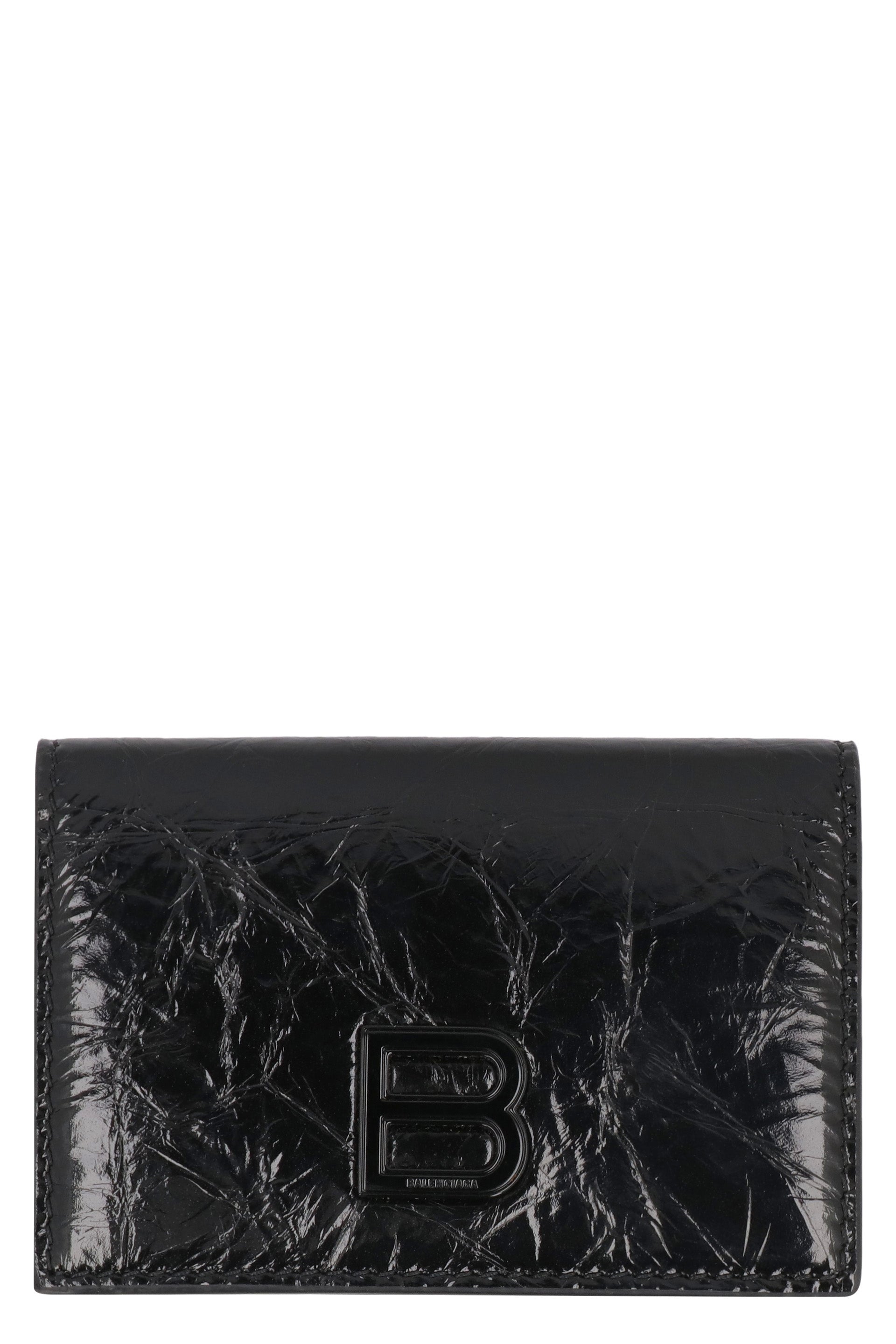 BALENCIAGA Mini Leather Wallet with Coin Pocket