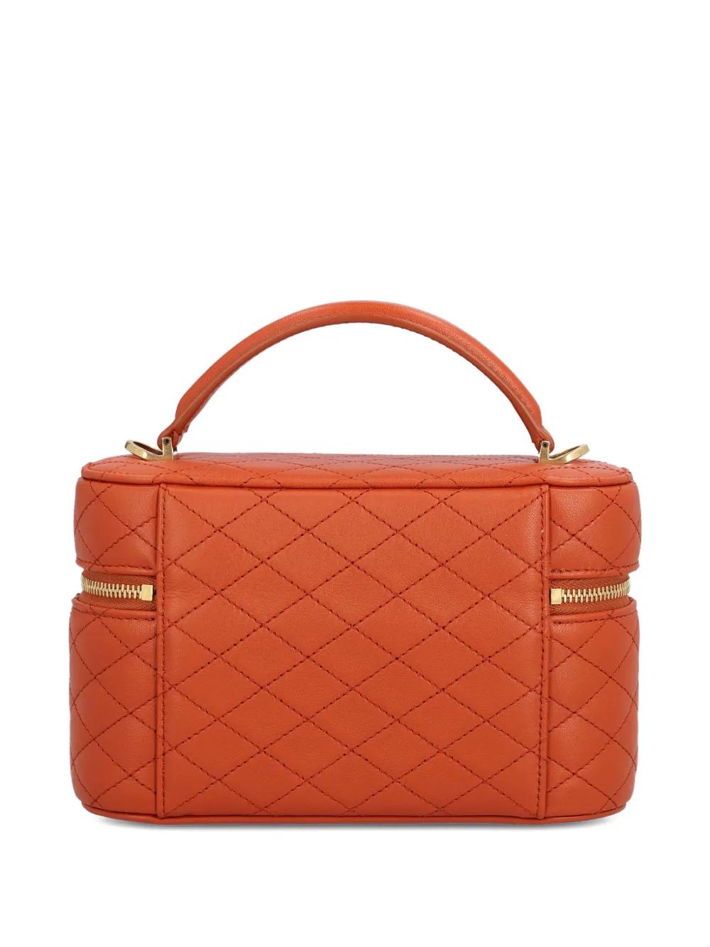 SAINT LAURENT Lambskin Gaby Vanity Mini Handbag - 18 x 11 x 6.5 cm