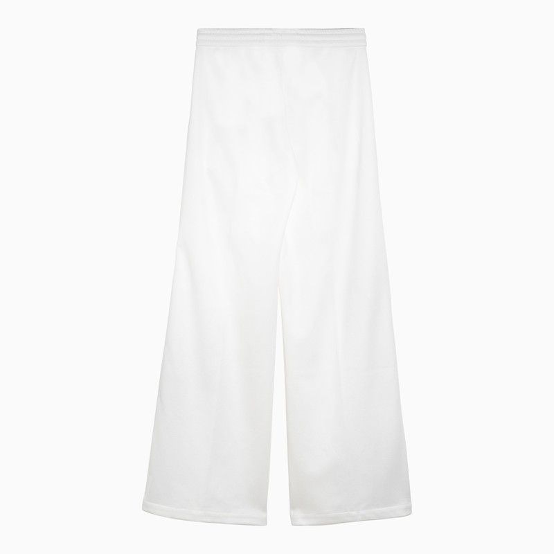 GUCCI Technical Fabric Jogging Trousers with Logo Patch and Zipped Leg