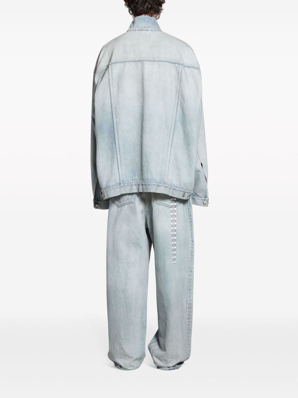 BALENCIAGA Men's Modern Oversized Outerwear Jacket