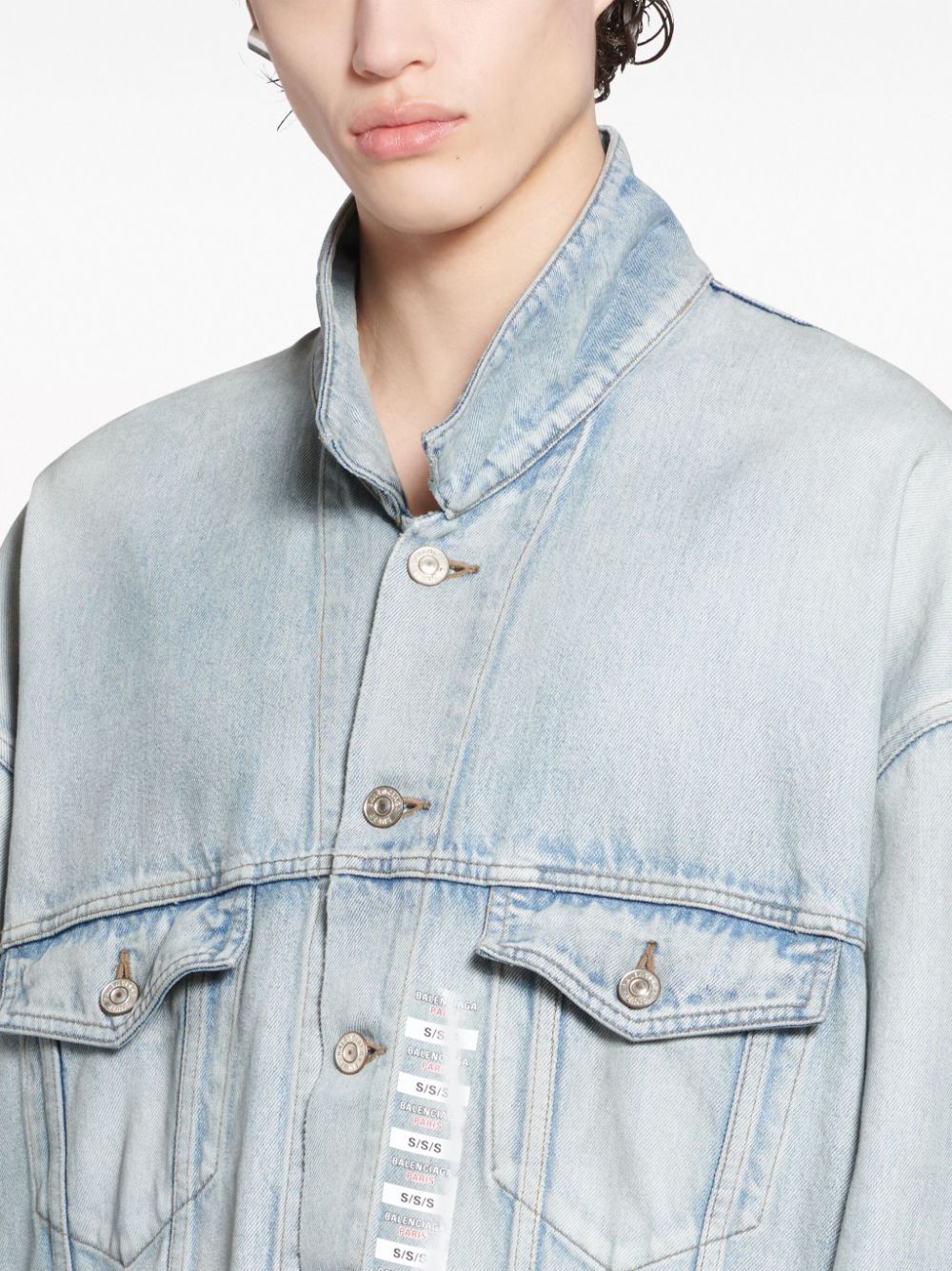 BALENCIAGA Size Guide Denim Jacket