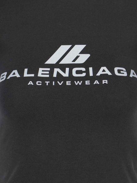 BALENCIAGA Activewear Fitted T-Shirt for Women