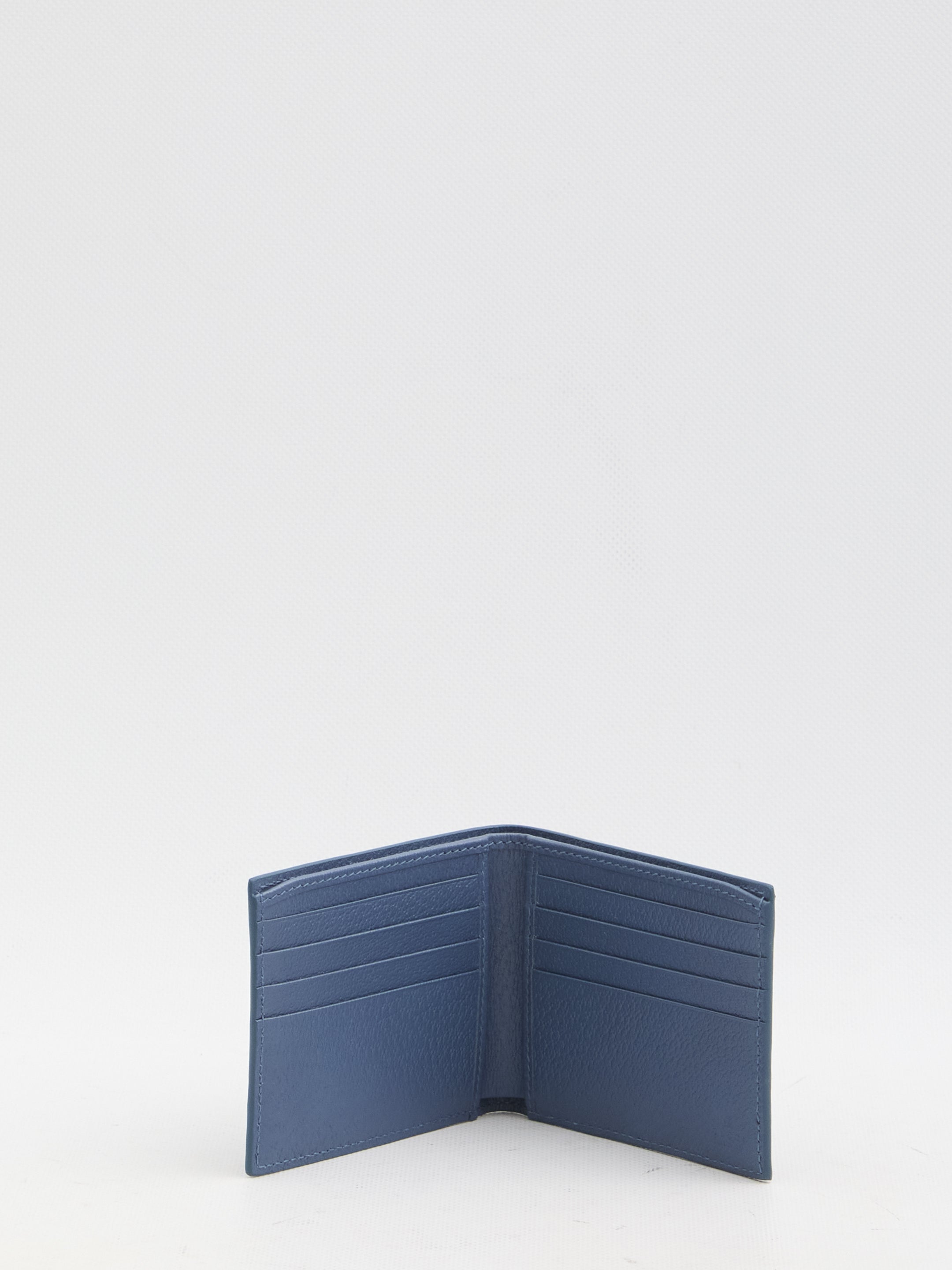 GUCCI Mini GG Monogram Leather Wallet