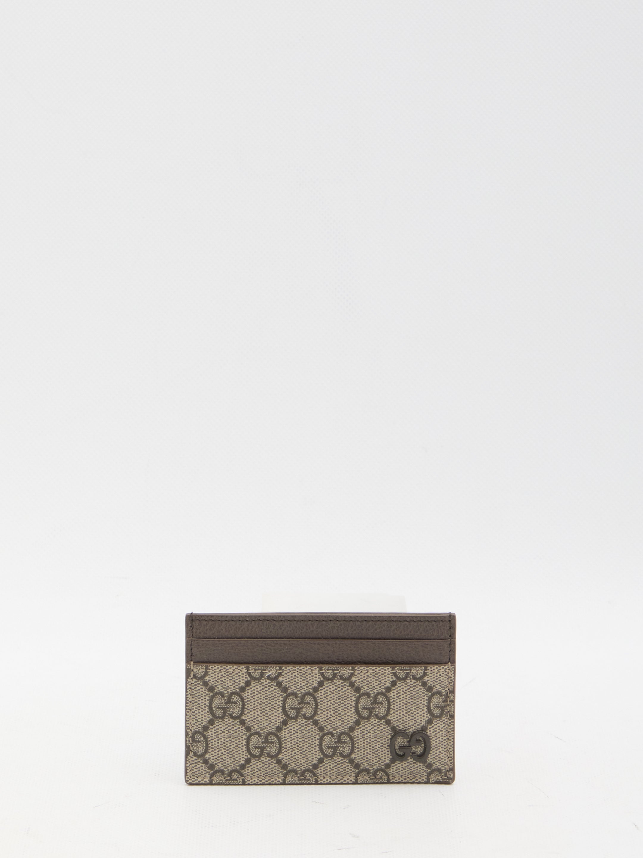 GUCCI Bicolor Mini GG Card Holder 11x7cm