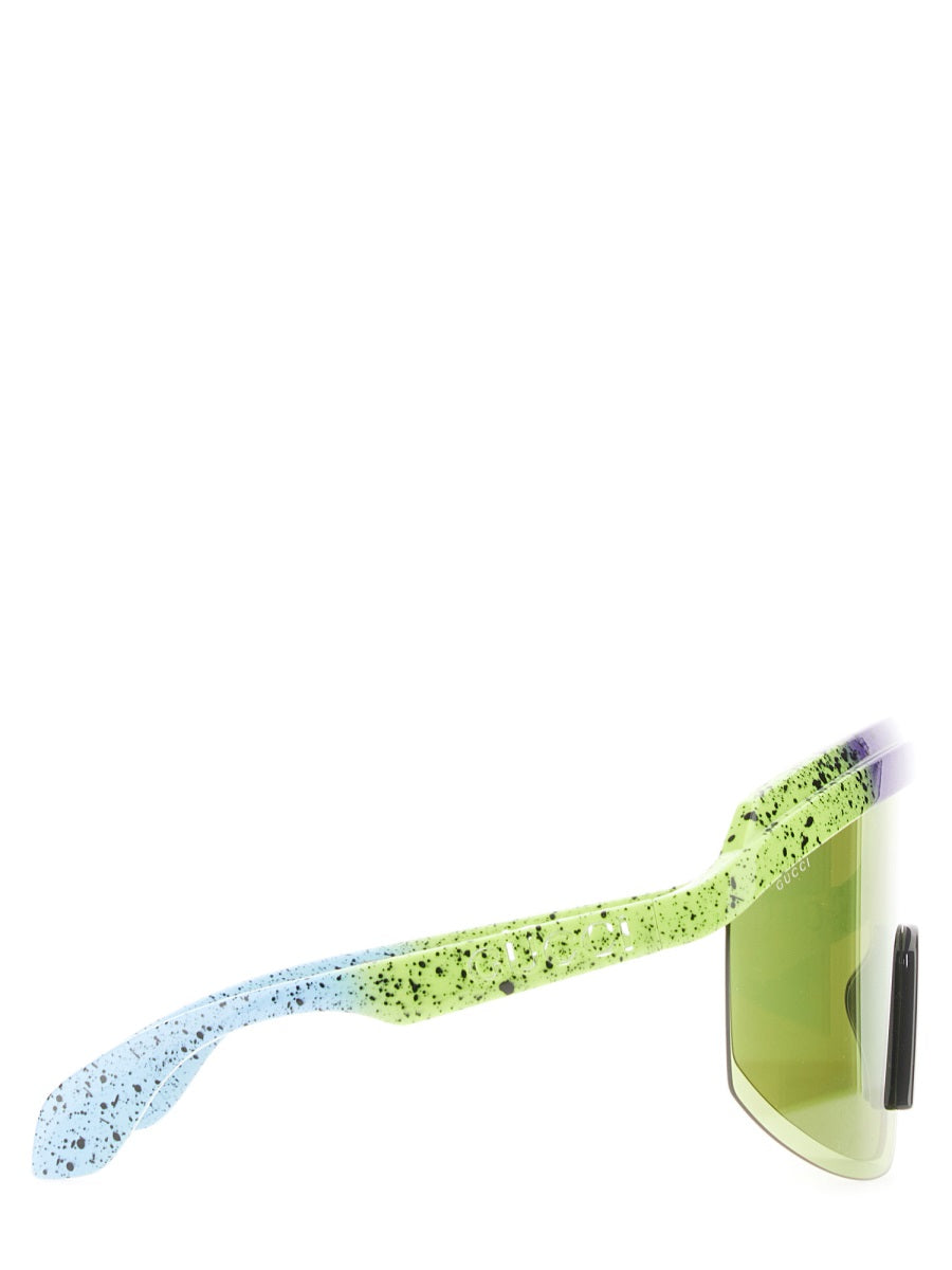 GUCCI Fashionable Mask Frame Sunglasses for Women