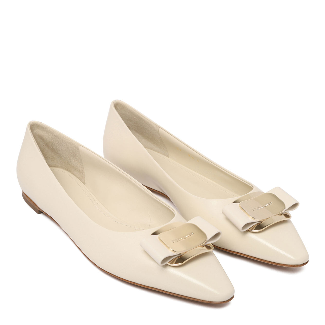 Ferragamo Lamb Flat Shoes for Women - Luxurious Elegance
