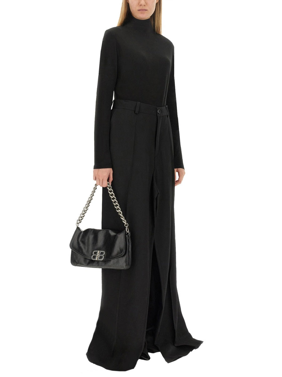 BALENCIAGA Double Front Wool Pants - Size S