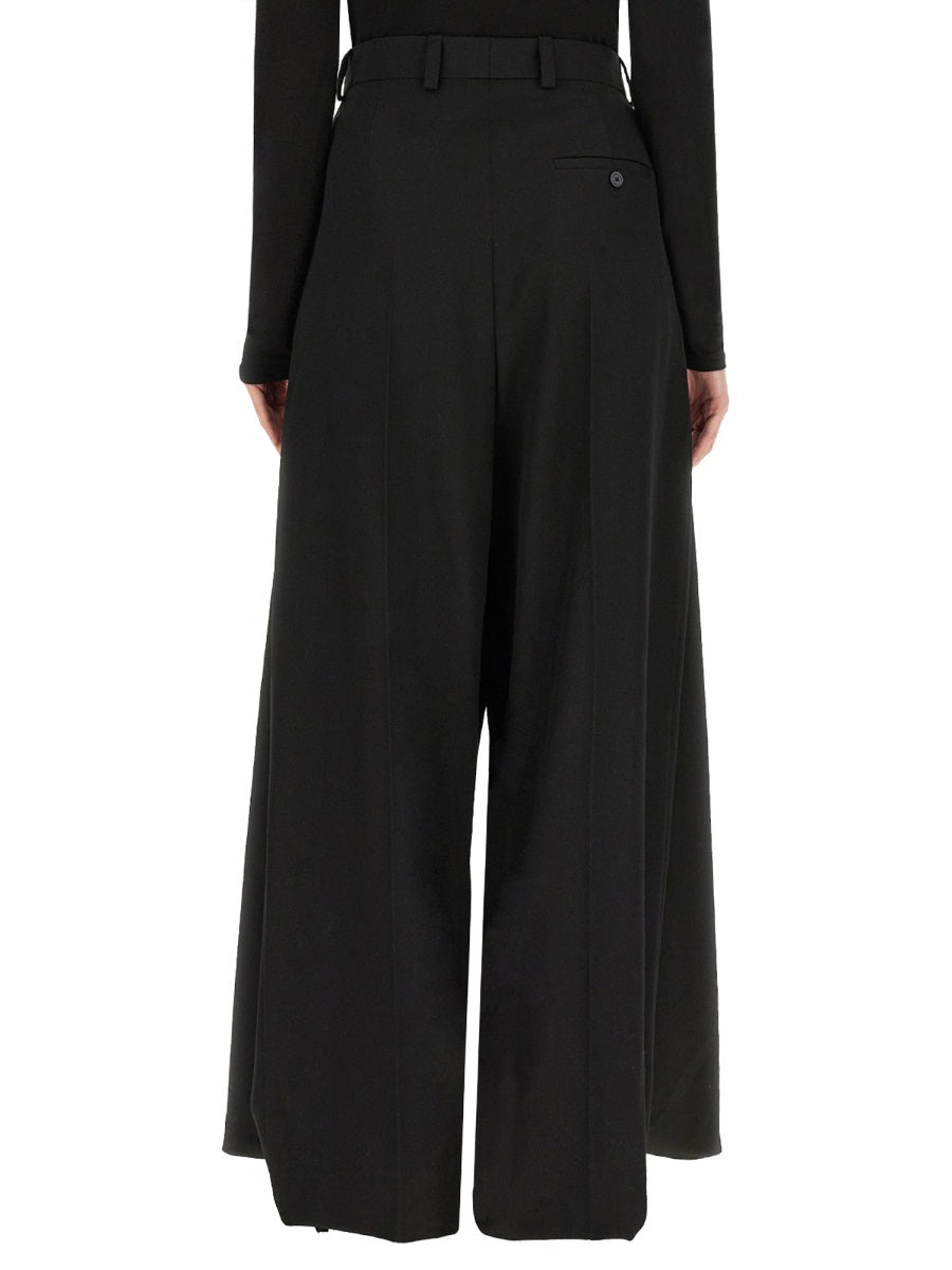 BALENCIAGA Double Front Wool Pants - Size S